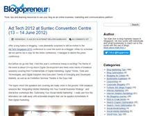 Tablet Screenshot of blogopreneur.com